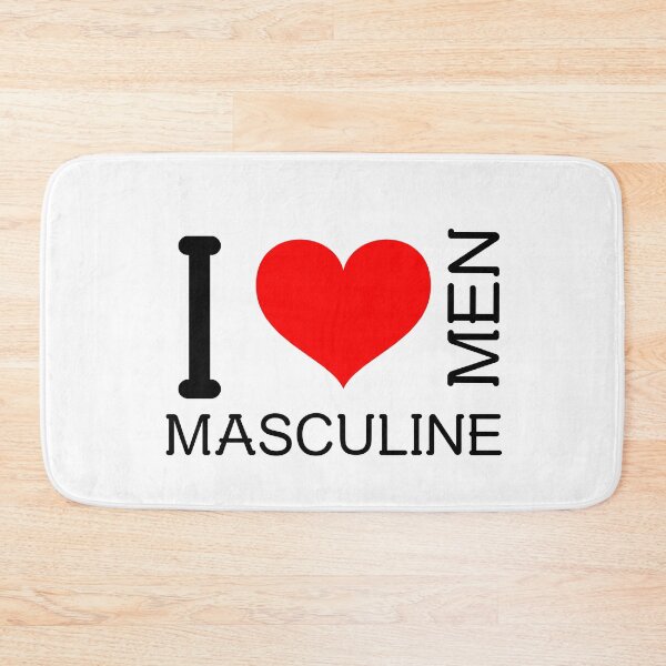 Item preview, I Love Masculine Men Essential T-Shirt designed and sold by bestfunonline.