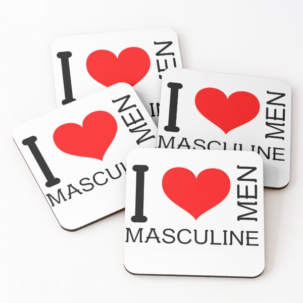 Item preview, I Love Masculine Men Essential T-Shirt designed and sold by bestfunonline.