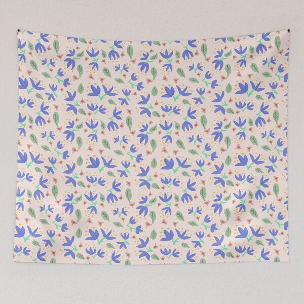 Item preview, purple flowers designed and sold by Tenuveoilustra.