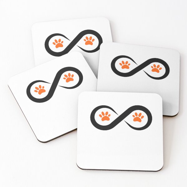 Item preview, A dog paw infinity design. A classic design for all dog lovers. designed and sold by Doggymadness.