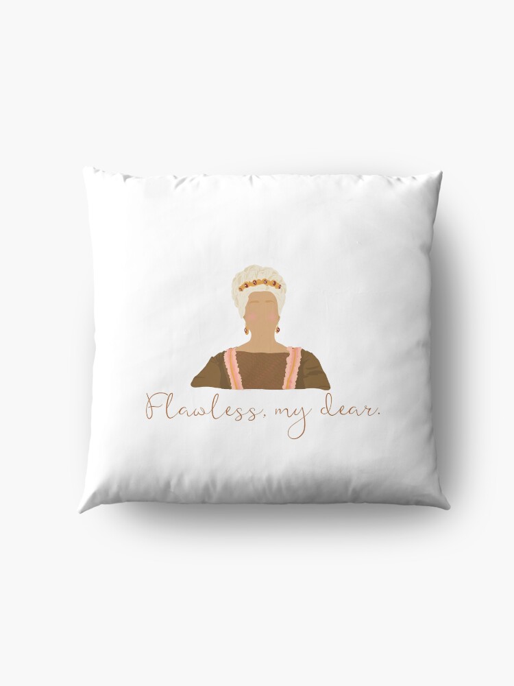 Alternate view of Flawless, My Dear 2 - Bridgerton Floor Pillow