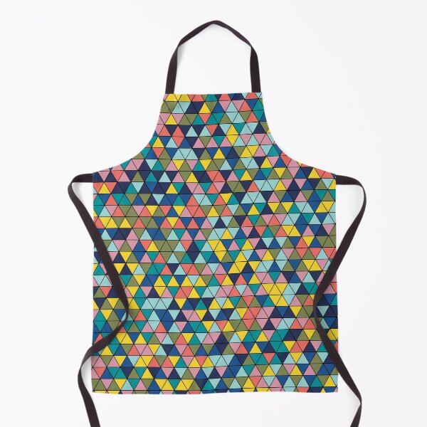 Item preview, Colourful triangles 9 - geometrical pattern designed and sold by Julia Rudens.