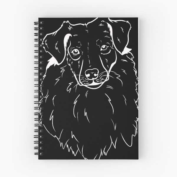 Item preview, White Australian Shepherd Outline designed and sold by mwinter2205.