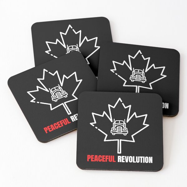 Item preview,  Maple Leaf  with Truck - Peaceful Revolution   designed and sold by Free2BeMeShop.