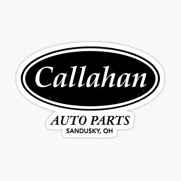 Tommy Boy Callahan Auto Parts Sticker For Sale By Kamalphamp Redbubble