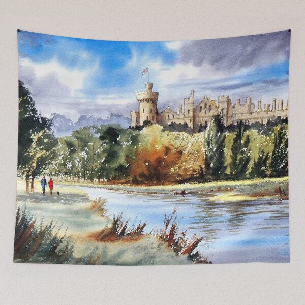 Item preview, Arundel Castle Beside The River Arun designed and sold by William Holkham.