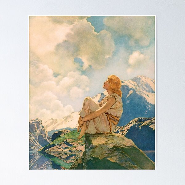 Item preview, Maxfield Parish. Morning. designed and sold by likiska.
