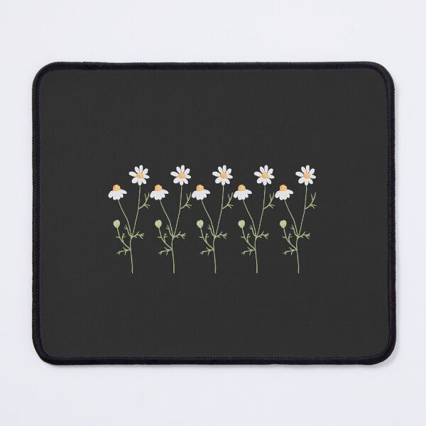 Artikelvorschau, Weiße Kamillenblüte, handgezeichnet, minimal entworfen und verkauft von AlfabetDesign.