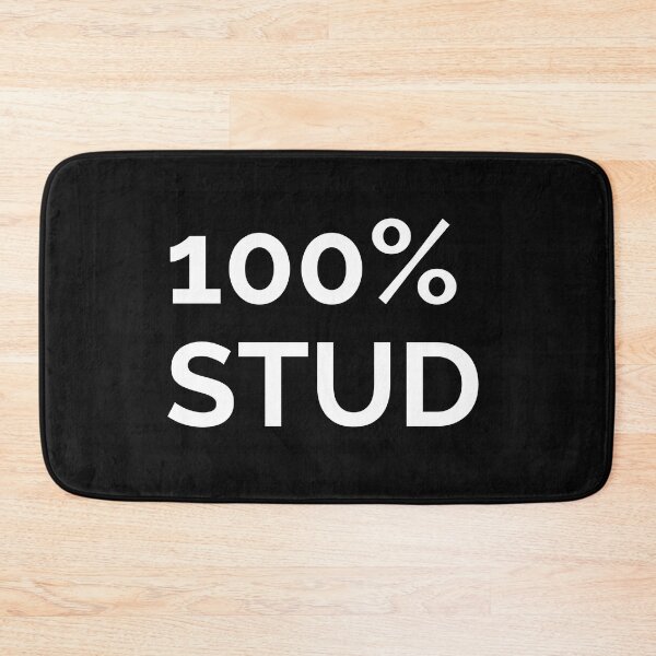 Item preview, 100% Stud Essential T-Shirt designed and sold by bestfunonline.