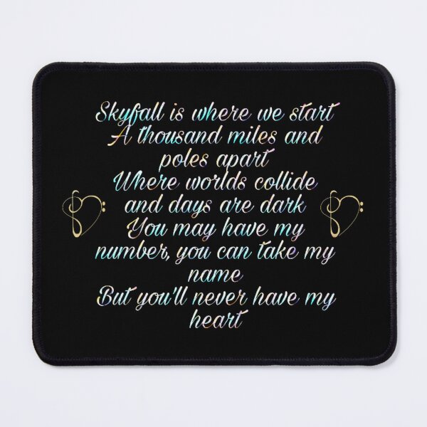 Item preview, Skyfall Song Music designed and sold by Supernova98.