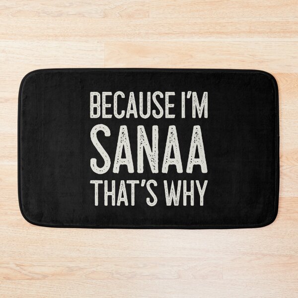 Item preview, Βecause I’m Sanaa That’s Why Funny Personalized Name designed and sold by MariosNydras.