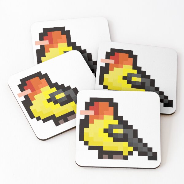 Item preview, Large Western Tanager Pixel Art designed and sold by holfinak.