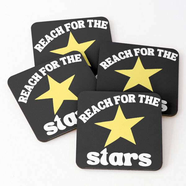 Item preview, Reach For The Stars. Retro Vintage Inspirational and Motivational Quote. designed and sold by That Cheeky Tee.