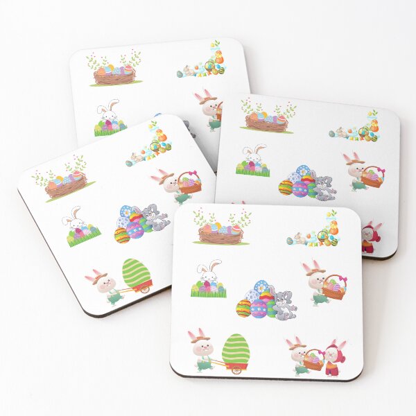 Item preview, Cute pack of bunnys easter day rabbit  designed and sold by Luna-shop16.