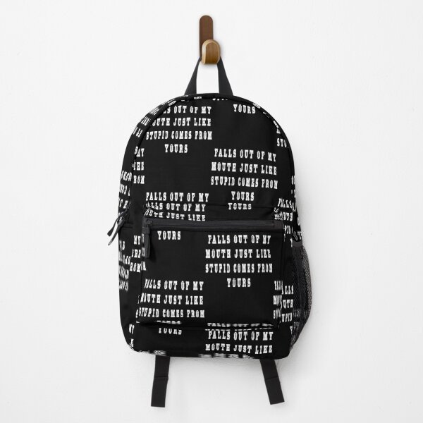 Item preview, falls out of my mouth just like stupid comes from yours designed and sold by GOLDFAMILYSHOP.