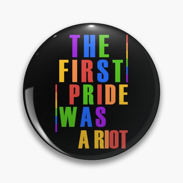 Item preview, Stonewall Riot Gay Pride LGBTQIA First Pride designed and sold by GrynszpanDezign.