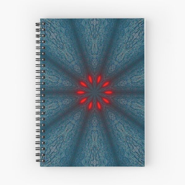 Item preview, Psychedelic Blue & Red Mandala designed and sold by Zzenco.