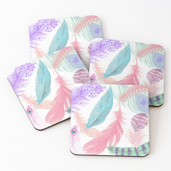 Item preview, Painted feathers designed and sold by AvailableVA.