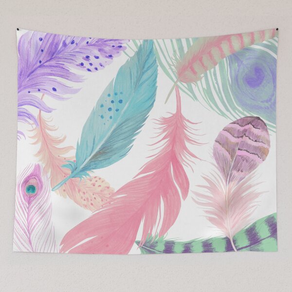 Item preview, Painted feathers designed and sold by AvailableVA.