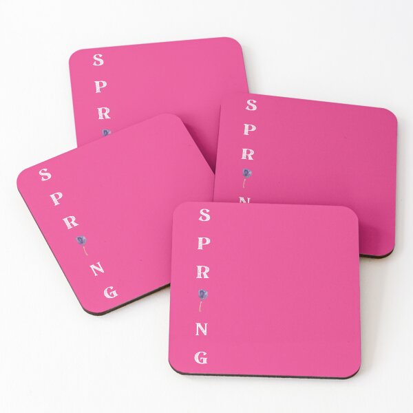 Item preview, SPRING Purple Tulip Vertical White Text designed and sold by MochaMeli.