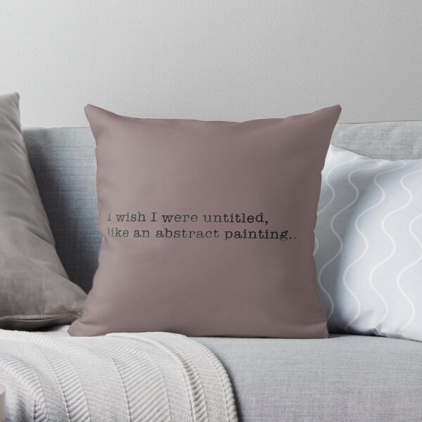 untitled Throw Pillow