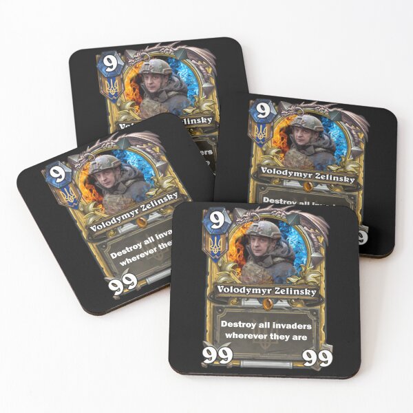 Item preview, volodymyr zelinsky - hearthstone Ukraine support Zelenski designed and sold by Topiest.