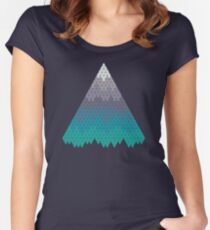 Many Mountains Women's Fitted Scoop T-Shirt