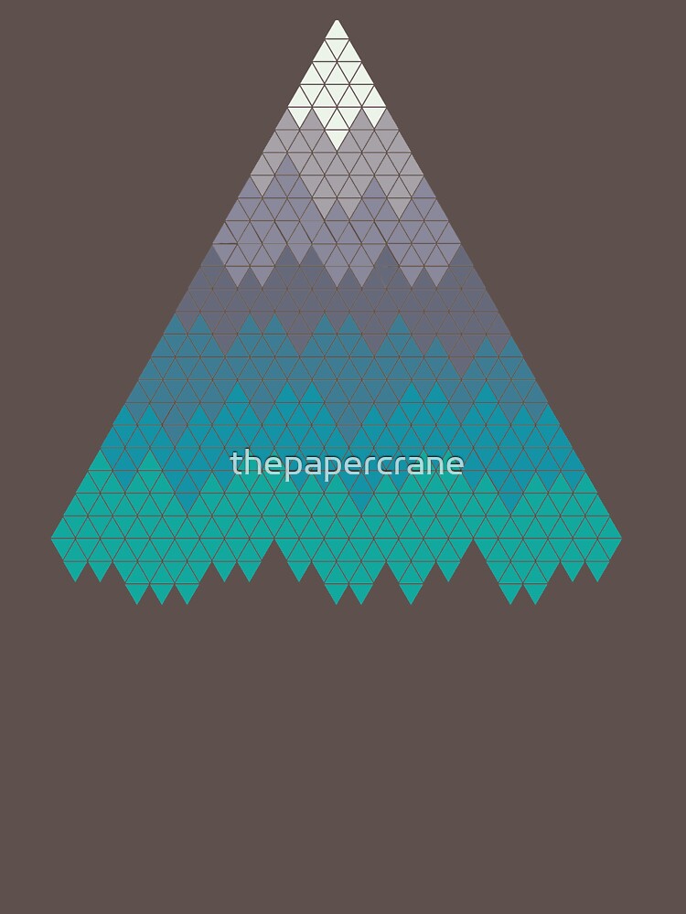 Many Mountains by thepapercrane