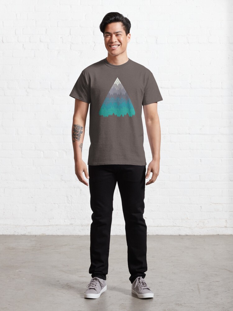 Alternate view of Many Mountains Classic T-Shirt