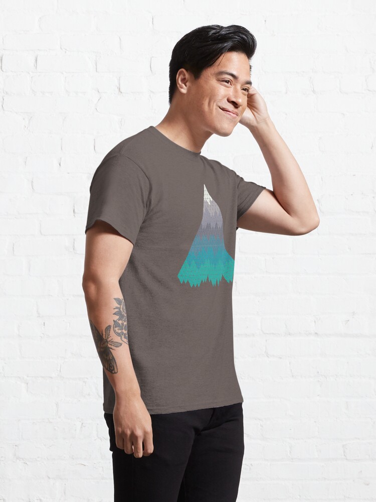 Alternate view of Many Mountains Classic T-Shirt