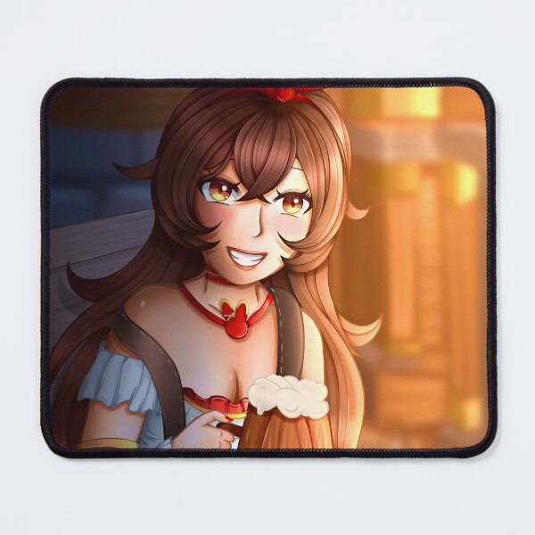 Item preview, Amber Genshin Impact fan art designed and sold by Juhcreates.