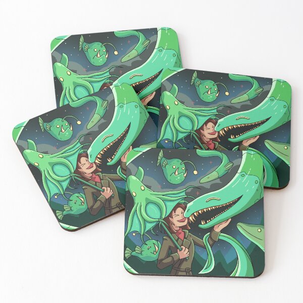 Item preview, Friendly Deep Sea Animals designed and sold by AnizyArt.