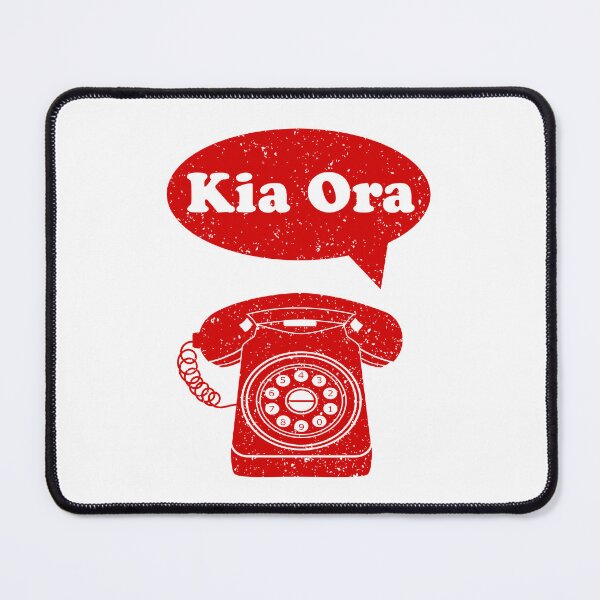 Item preview, Kia Ora Maori Greeting Telephone NZ designed and sold by piedaydesigns.