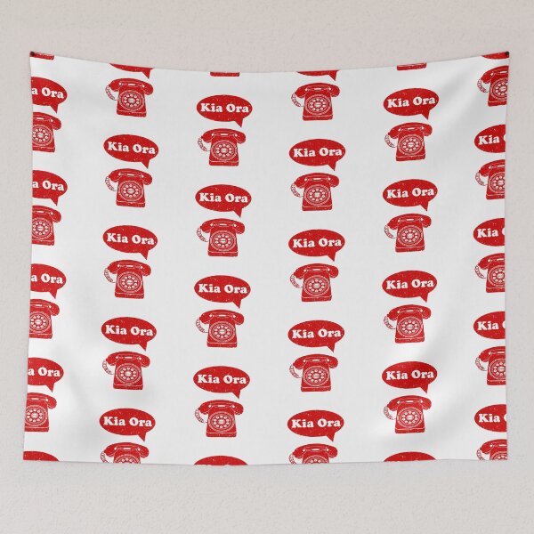 Item preview, Kia Ora Maori Greeting Telephone NZ designed and sold by piedaydesigns.