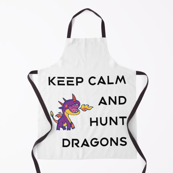 Item preview, keep calm and hunt dragons designed and sold by vogowa.