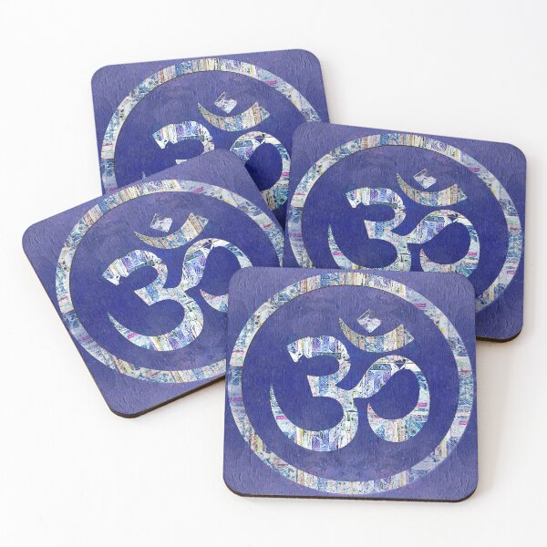 Item preview, sacred, om sign, very peri, color year, monochrome designed and sold by Maria Mihailova.