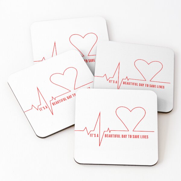Item preview, It's a beautiful day to save lives designed and sold by Abbie's Prints.