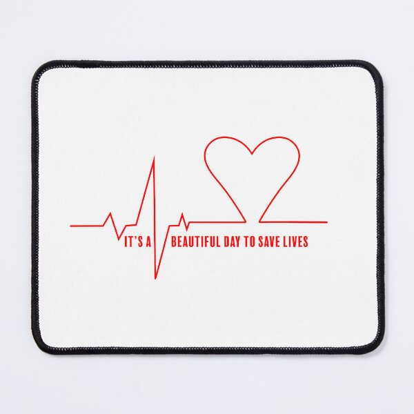 Item preview, It's a beautiful day to save lives designed and sold by Abbie's Prints.