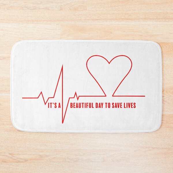 Item preview, It's a beautiful day to save lives designed and sold by Abbie's Prints.