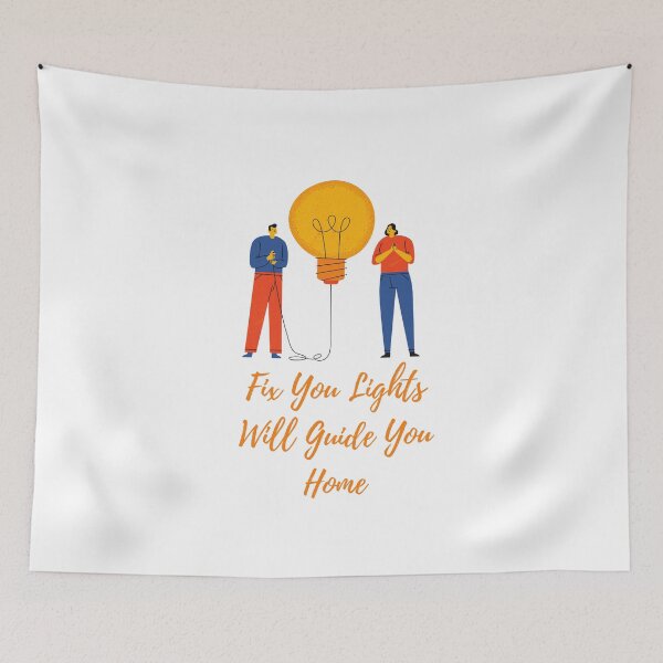 Item preview, Fix You Lights Will Guide You Home designed and sold by MizMed ⭐⭐⭐⭐⭐.