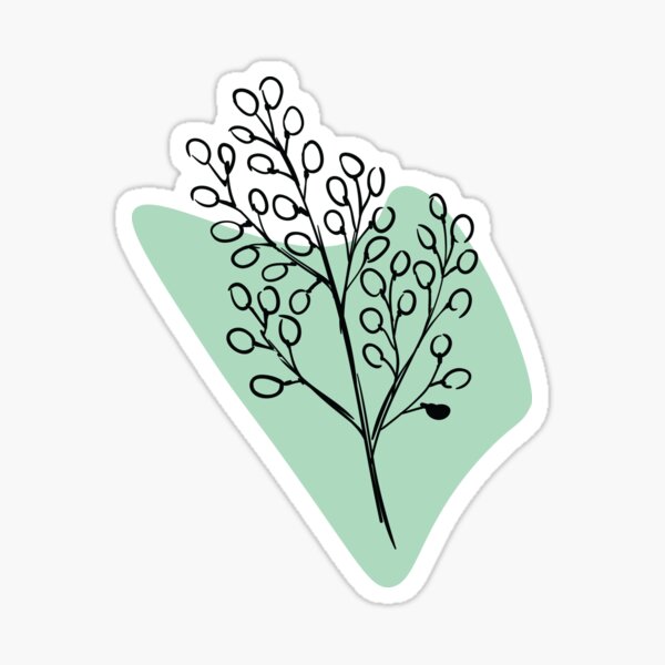 "little white flowers" Sticker by hafke Redbubble