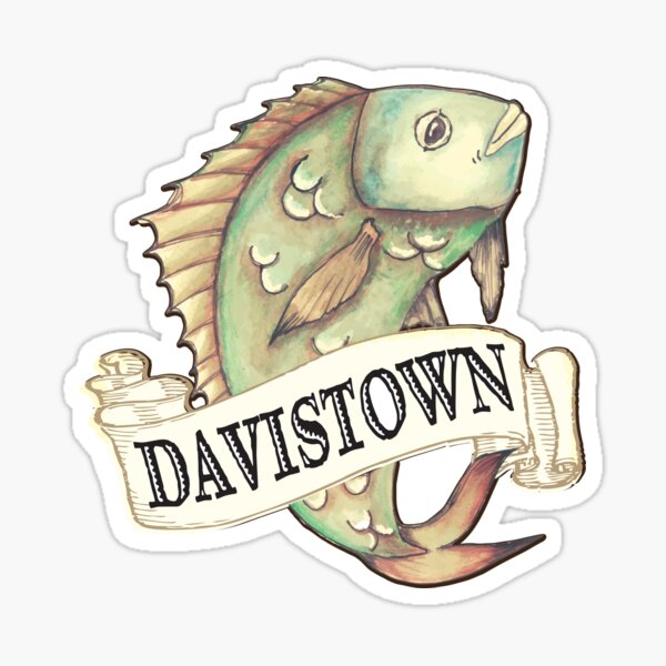 Item preview, Davistown Fish designed and sold by GaietyPress.