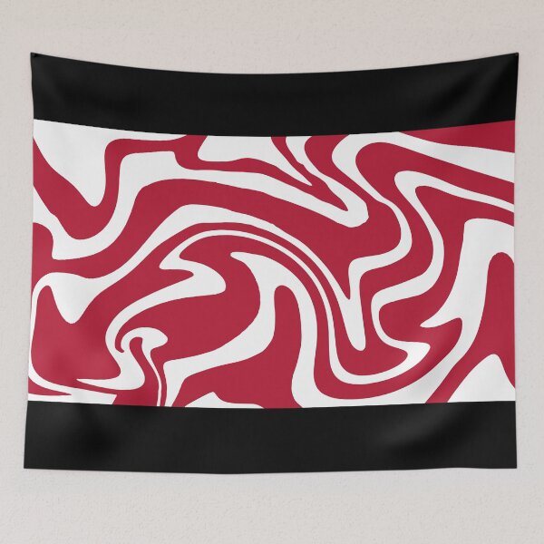 Item preview, Red X Black MousePad designed and sold by TheVirux.