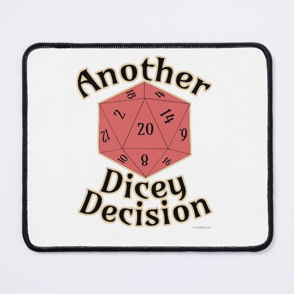 Item preview, Another Dicey Decision Gamer Quote designed and sold by mytshirtfort.