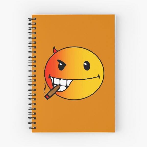 Item preview, Half Good & Half Evil Smiley Face designed and sold by RawSunArt.