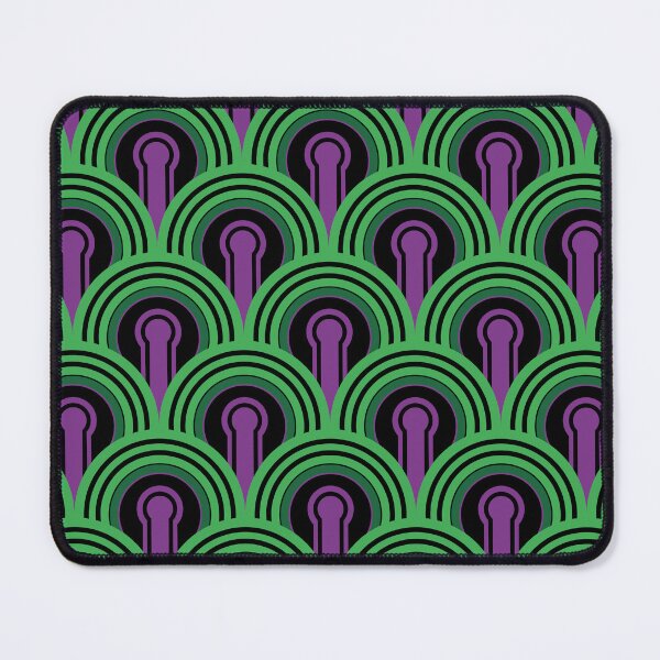 Item preview, Geometric Pattern: Keyhole Arch: Purple/Green designed and sold by Red Wolf.