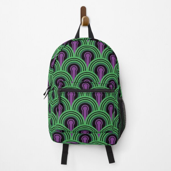 Item preview, Geometric Pattern: Keyhole Arch: Purple/Green designed and sold by Red Wolf.