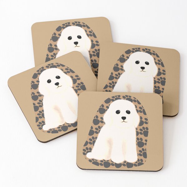 Item preview, Poodle Puppy White  designed and sold by Majo Art ✦ Digital Artist .