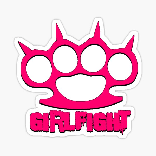 Girlfight Champion Sticker
