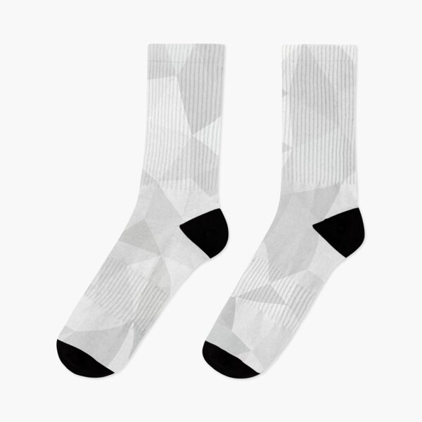 Item preview, Subtle Geometric White and Grey Minimal Abstract Pattern designed and sold by patternsoup.